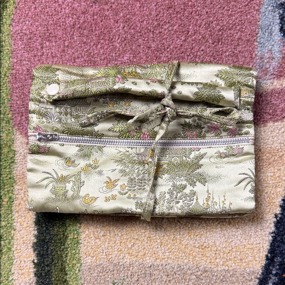 SATIN ROLL UP BAG